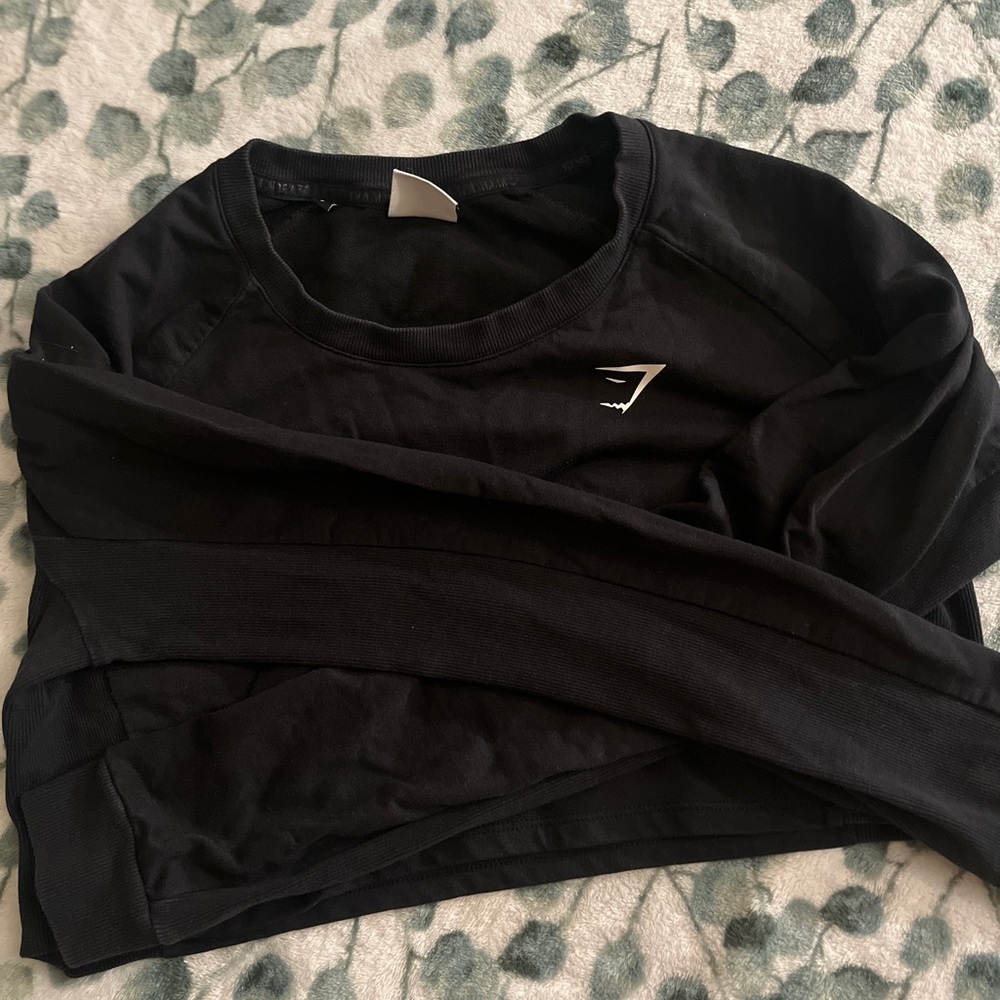 Gymshark cropped crew neck Size M